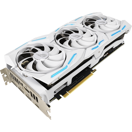 Видеокарта ASUS GeForce RTX 2080 Super 8192Mb, Gaming White O8G (ROG-Strix-RTX2080S-O8G-Gaming-White) 2xHDMI, 2xDP, 1xUSB-C  Ret