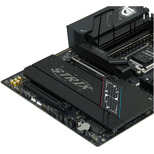 Материнская плата ASUS ROG Strix B850-F Gaming WiFI B850 Socket AM5 4xDDR5, 2xSATA3, RAID, 4xM.2, 2xPCI-E16x, 6xUSB3.2, 2xUSB3.2 Type C, DP, HDMI, WiFi, 2.5Glan, ATX