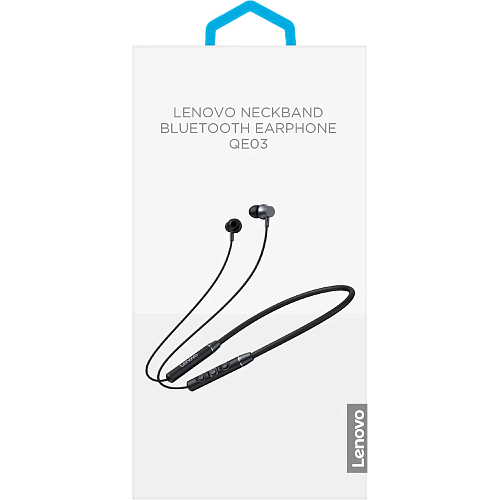 Bluetooth гарнитура Lenovo QE03 Black