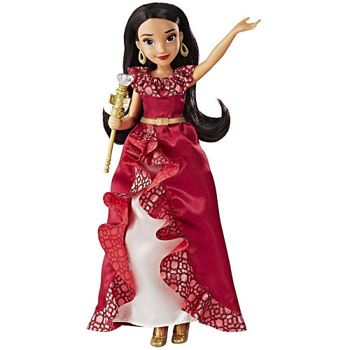 Кукла Hasbro Disney Princess Модная кукла Елена – принцесса Авалора и волшебный скипетр со световыми эффектами C0379