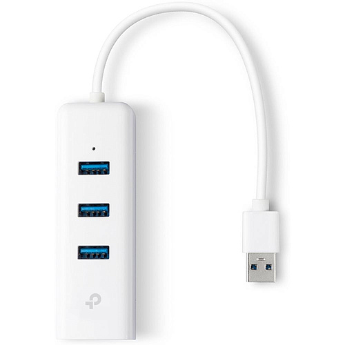 3-port USB3.0 Hub TP-Link UE330 + RJ45 (1Gbps)