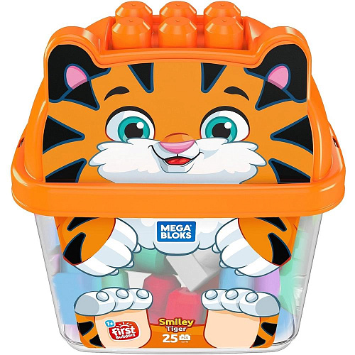 Mattel Mega Bloks Тематический конструктор "Животные" GCT46/GCT48 Тигренок