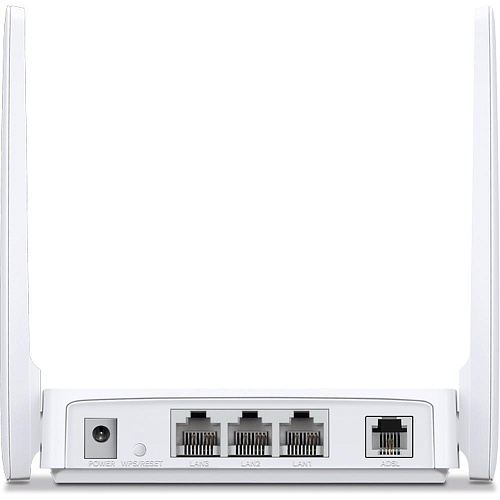 Беспроводной маршрутизатор Mercusys MW300D, 802.11n, 300Мбит/с, 2.4ГГц, 3xLAN, 1xRJ11