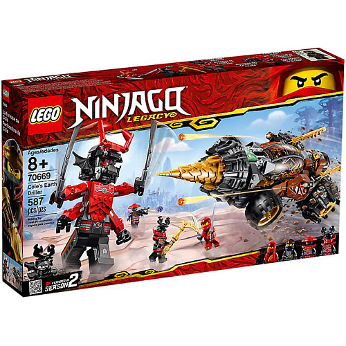 LEGO Ninjago Земляной бур Коула 70669