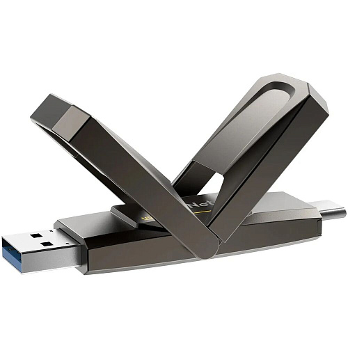 USB Flash накопитель 256GB Netac US5 ( NT03US5C-256G-32TA ) USB3.2 Type-C УЦЕНКА