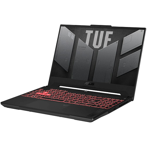 Ноутбук ASUS TUF Gaming F16 FX608JMR-RV170 Core i5 14450HX/16Gb/512Gb SSD/NV RTX5060 8Gb/16" WUXGA/DOS Grey