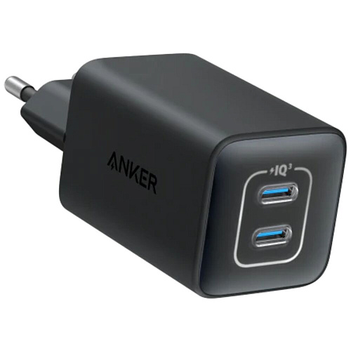 Сетевое зарядное устройство Anker Nano 3 47W A2039 2хUSB-C черное