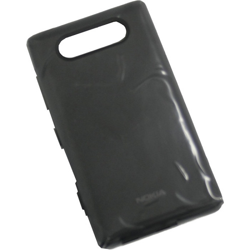 Корпус для Nokia Lumia 820 Nokia CC-3041 с функцией беспроводной зарядки черный матовый