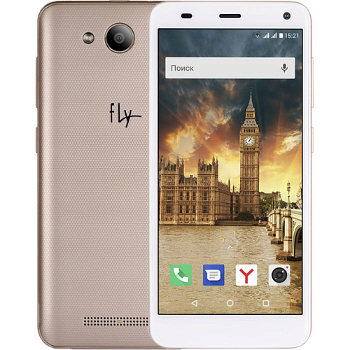 Смартфон Fly Life Compact 4G Champagne