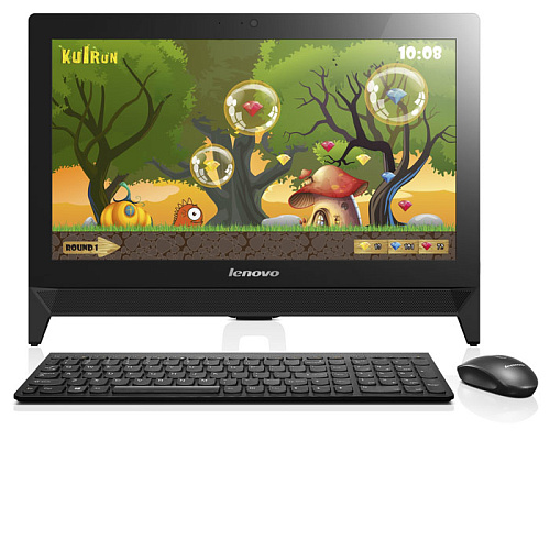 Моноблок Lenovo IdeaCentre C20-00 19.5" N3050/2Gb/500Gb/DVD/Win10/kb+m/black