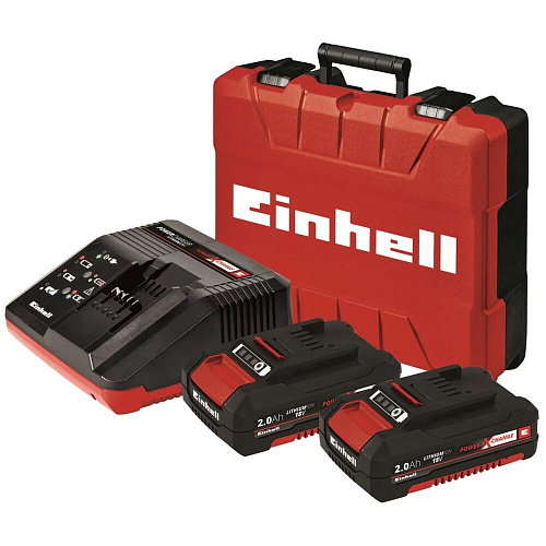 Аккумуляторная дрель-шуруповерт Einhell PXC TE-CD 18 Li-i BL,18В,60Нм,0-500/1800/мин,2x2,0Ач,кейс E-box 4513861