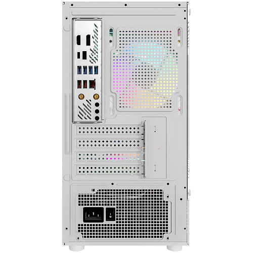 Корпус MicroATX Minitower Formula Crystal Z1CM Plus White AR