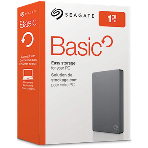 Внешний жесткий диск 2.5" 1Tb Seagate (STJL1000400) USB3.0 Basic Черный