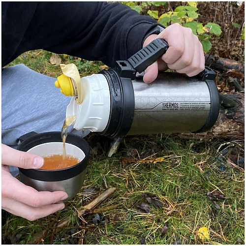 THERMOS Термос FDH Stainless Steel Vacuum Flask, стальной, 1,65 л.