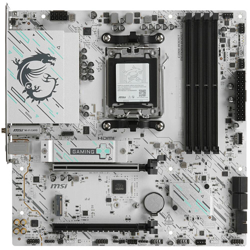 Материнская плата MSI B840M Gaming WiFi6E Socket-AM5 AMD B840 2xDDR5, 4xSATA3, RAID, 2xM.2, 2xPCI-E16x, 4xUSB3.2, DP, HDMI, WiFi, 2.5Glan, ATX Ret