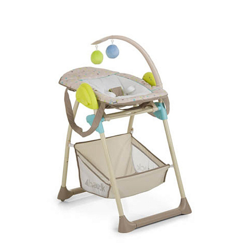 Стульчик для кормления Hauck Sit'n Relax (multi dots sand)