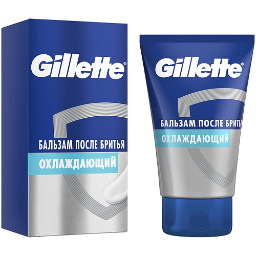 Gillette Бальзам после бритья охлаждающий, 100 мл., 6 шт.