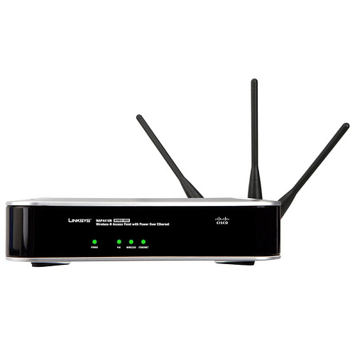 Сетевое оборудование Точка доступа Cisco WAP4410N, 802.11n, 300 Мбит/с, 2,4ГГц
