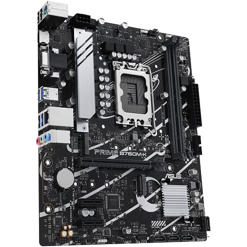 Материнская плата ASUS Prime B760M-K B760 Socket-1700 2xDDR5, 4xSATA3, RAID, 2xM.2, 1xPCI-E16x, 4xUSB3.2, D-Sub, HDMI, 2,5Glan, mATX