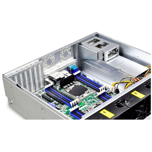 Корпус Gooxi RMC3116-670-HSE-D 3U 16bay chassis ,Expander backplane rear 2*2.5"SAS/SATA 1300W 1+1 EU power cables rail kit