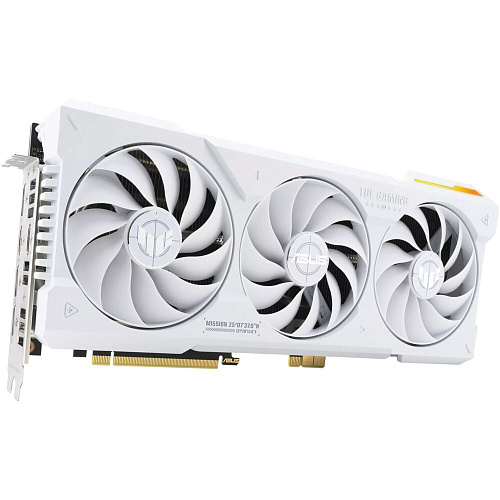 Видеокарта ASUS GeForce RTX 4070 Ti Super 16384Mb, TUF Gaming BTF White 16G (TUF-RTX4070TIS-16G-BTF-White) 2xHDMI, 3xDP, Ret