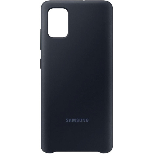 Чехол для Samsung Galaxy A51 SM-A515 Silicone Cover чёрный