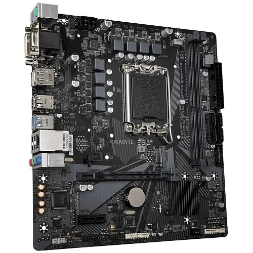 Материнская плата Gigabyte H610M S2H V2 DDR4 H610 Socket-1700 2xDDR4, 4xSATA3, 1xM.2, 1xPCI-E16x, 2xUSB3.2, D-Sub, DVI-D, DP, HDMI, Glan, mATX