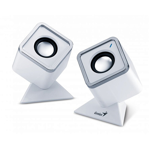 2.0 Колонки Genius SP-D150 2*2W White USB