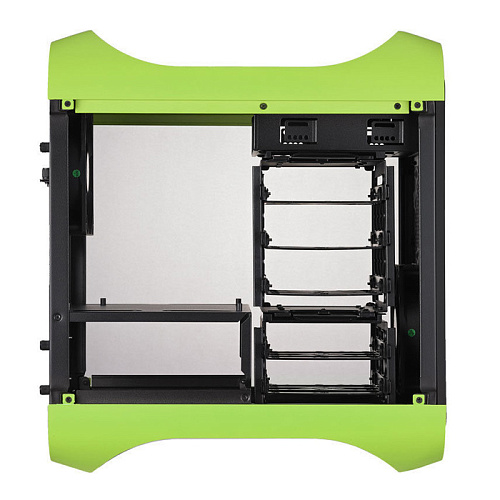 Корпус MiniITX BitFenix Prodigy Window BFC-PRO-300-GGWKG-RP Green