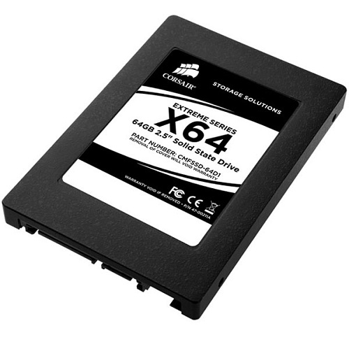 Жёсткий диск 64Gb Corsair CMFSSD-64D1 SATA 2.5" Extreme Series X64