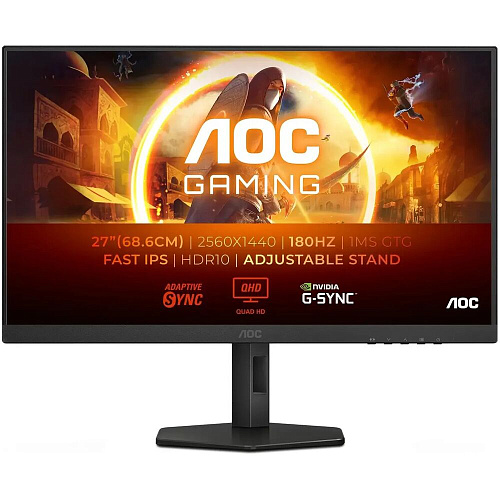 Монитор 27" AOC Q27G4XF IPS 2560x1440 1ms HDMI, DisplayPort