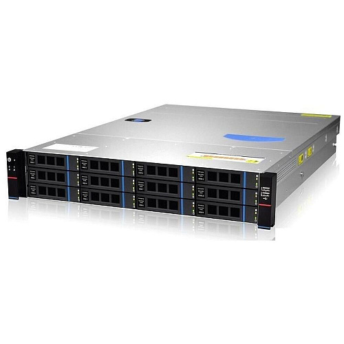 Корпус Gooxi RMC2112-670-HS-NV-D 2U 12bay chassis  SAS/SATA/NVME backplane rear 2*2.5"SAS/SATA 1300W 1+1 EU power cables rail kit