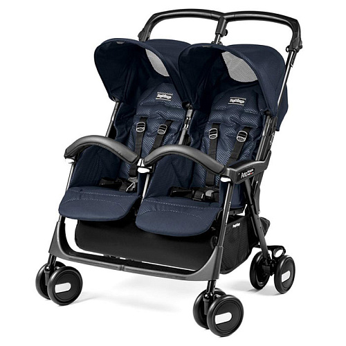 Коляска для двойни Peg-Perego Aria Shopper Twin Classico Mod Navy