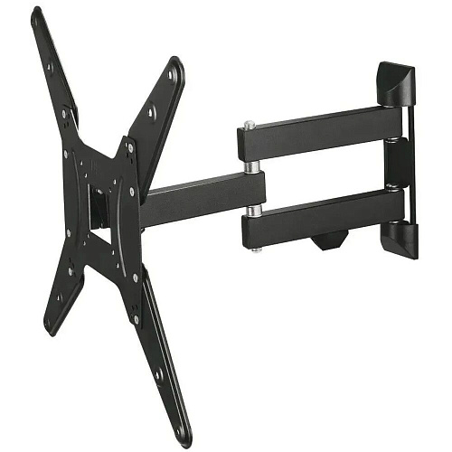 Кронштейн наклонно-поворотный Hama 00220824 32-65' до 25кг Vesa до 400x400 черный