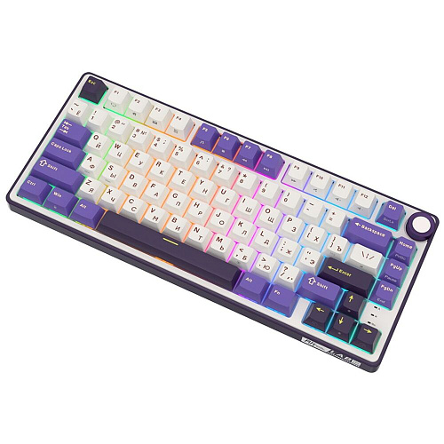 Клавиатура Royal Kludge R75 (RK Silver Switch) RGB (русская раскладка) Blackberry