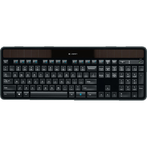 Клавиатура беспроводная Logitech K750 Wireless Solar Keyboard Black