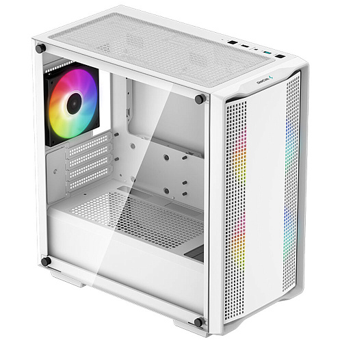 Корпус MicroATX Minitower Deepcool CC360 WH ARGB белый