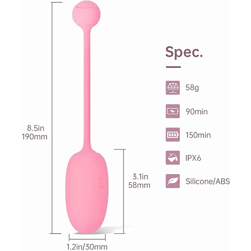 Тренажер Кегеля Magic Motion Magic Kegel Coach Pink