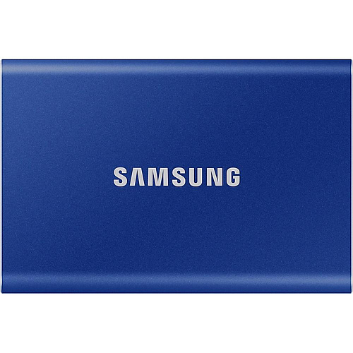 Внешний SSD-накопитель 1Tb Samsung T7 MU-PC1T0H/WW (SSD) USB 3.2 Type C Синий (*)
