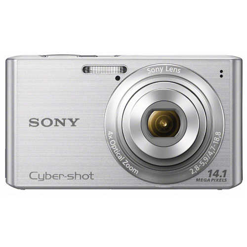 Компактная фотокамера Sony DSC-W610 silver (14.1Mpix, 4x zoom, 2.7", MS Pro/SDHC/SDXC)
