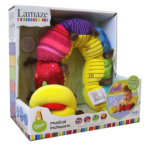 Развивающая игрушка Tomy Lamaze Музыкальная гусеница