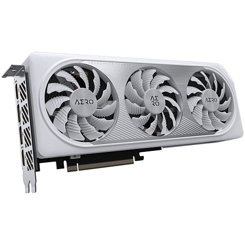Видеокарта Gigabyte GeForce RTX 4060 Ti 16384Mb, Aero OC 16 Gb (GV-N406TAERO OC-16GD) 2xHDMI, 2xDP, Ret