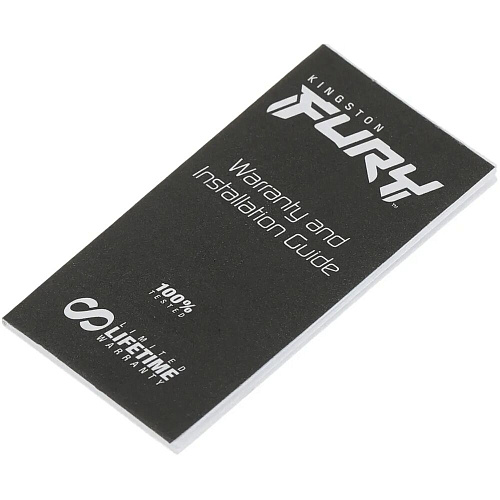 Модуль памяти DIMM 32Gb DDR4 PC25600 3200MHz Kingston Fury Beast Black (KF432C16BB/32)