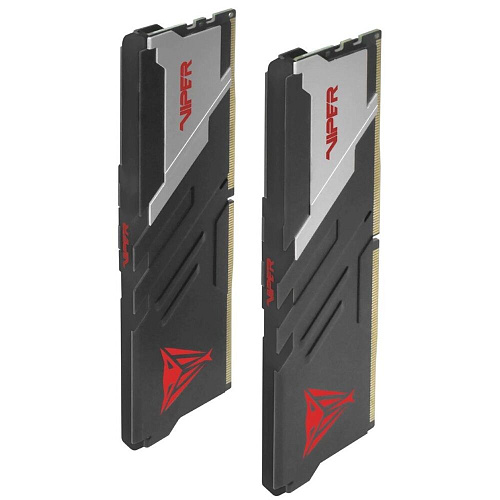 Модуль памяти DIMM 32Gb 2х16Gb DDR5 PC48000 6000MHz Patriot Memory Venom Black (PVV532G600C30K)