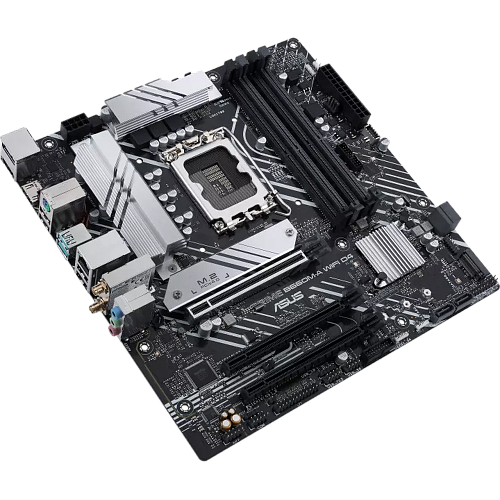 Материнская плата ASUS Prime B660M-A WiFi D4 B660 Socket-1700 4xDDR4, 4xSATA3, RAID, 2xM.2, 3xPCI-E16x, 2xUSB3.2, DP, 2xHDMI, WiFi, Glan, mATX