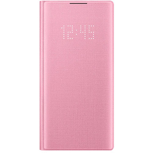 Чехол для Samsung Galaxy Note 10 (2019) SM-N970 LED View Cover розовый
