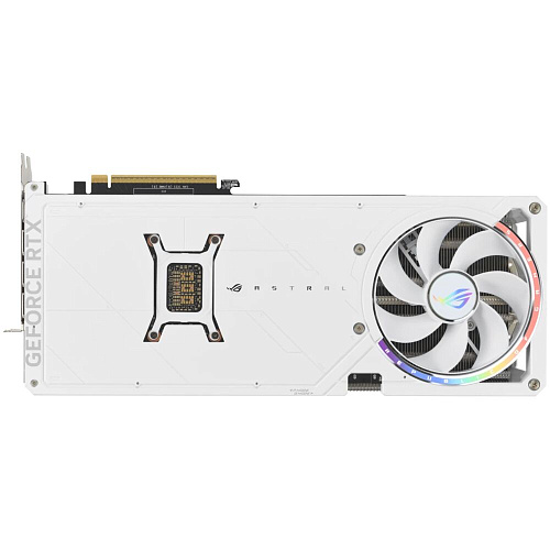 Видеокарта ASUS GeForce RTX 5080 16384Mb, ROG Astral OC White 16 Gb (ROG-Astral-RTX5080-O16G-White) 2xHDMI, 3xDP, Ret