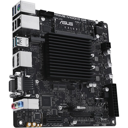 Материнская плата ASUS Prime N100I-D D4-CSM Intel N100 (3.4 GHz), 1xDDR4 SODIMM, 4xUSB3.2, D-Sub, DP, HDMI, GLan, mini-ITX Ret