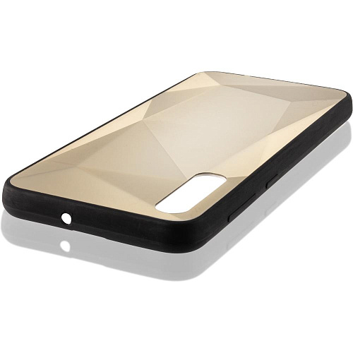 Чехол для Samsung Galaxy A50 (2019) SM-A505 Brosco Diamond золотистый