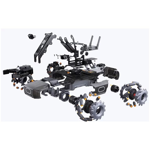 Автономный робот манипулятор с колесами всенаправленного движения DJI Robomaster EP